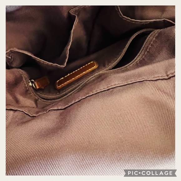 Coach Alexandra Convertible Light Gold Iridescent Shimmering Crossbody Bag - Picture 9 of 11